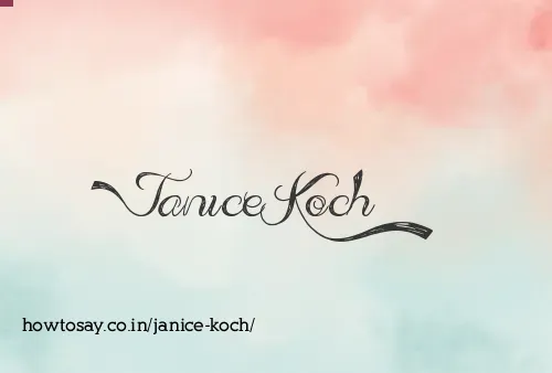 Janice Koch