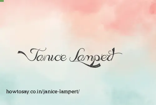 Janice Lampert