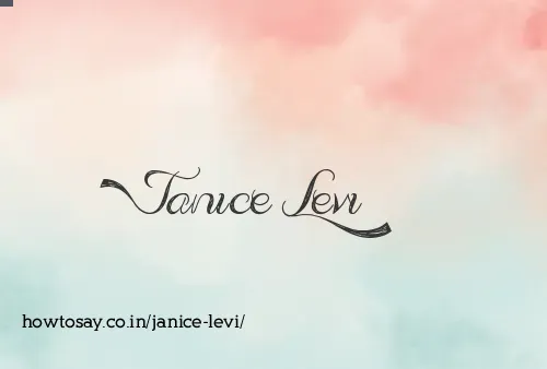 Janice Levi