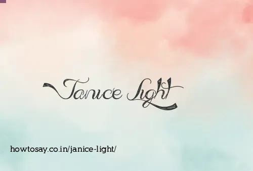 Janice Light