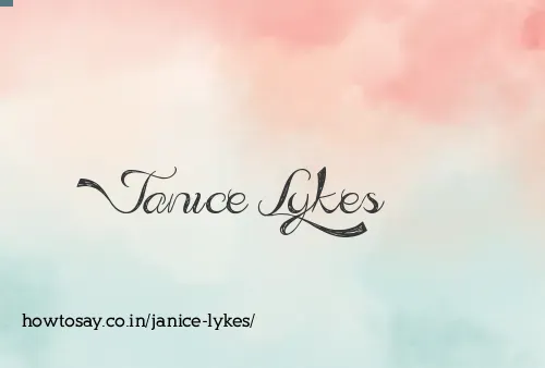 Janice Lykes