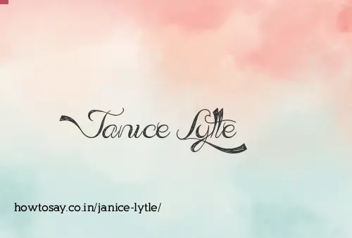 Janice Lytle