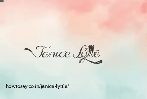 Janice Lyttle