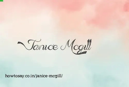 Janice Mcgill