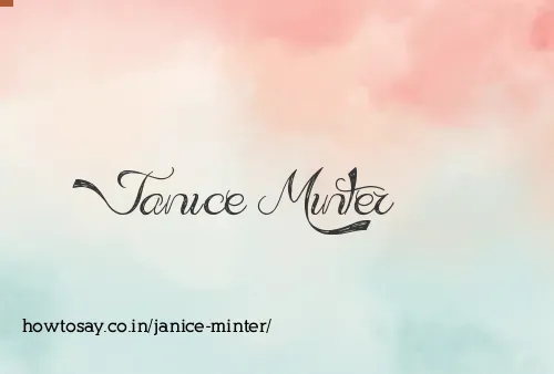 Janice Minter