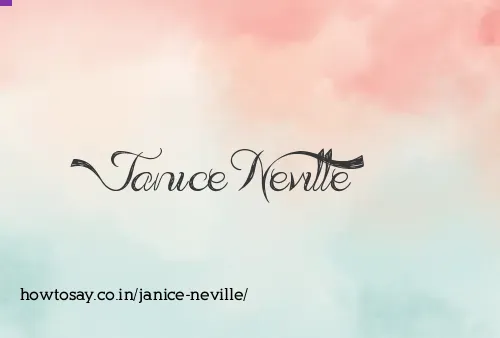 Janice Neville