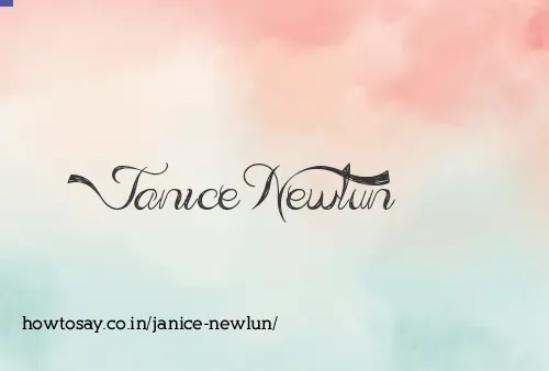 Janice Newlun