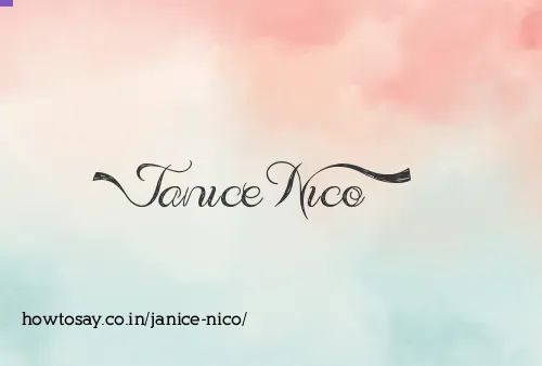 Janice Nico