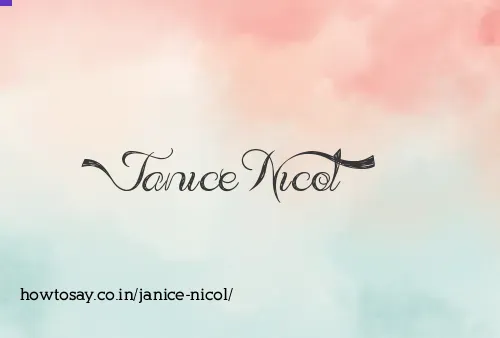 Janice Nicol