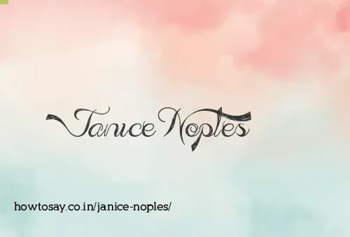 Janice Noples
