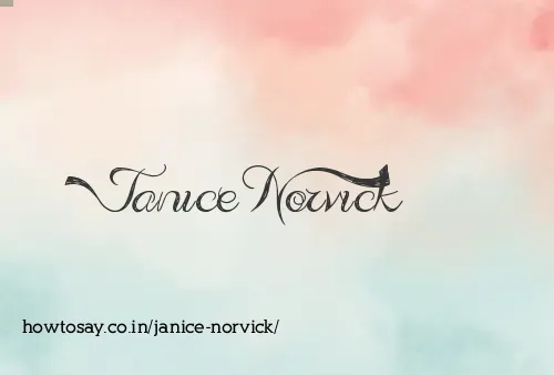 Janice Norvick