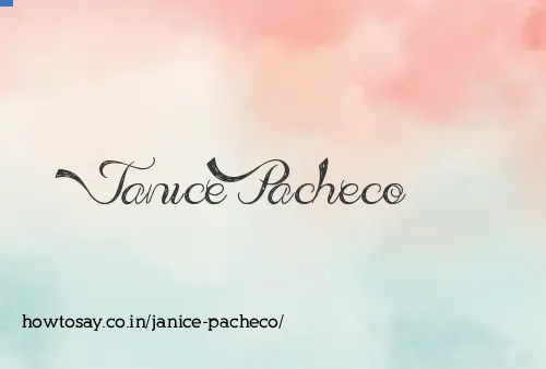Janice Pacheco
