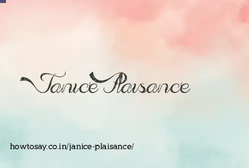 Janice Plaisance