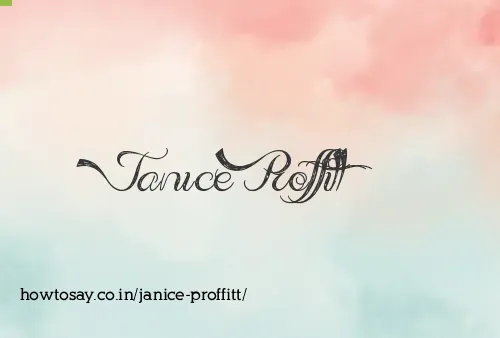 Janice Proffitt
