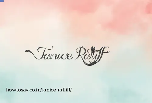 Janice Ratliff