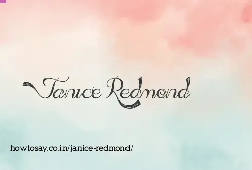 Janice Redmond