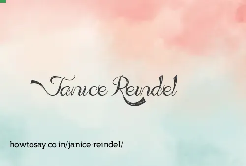 Janice Reindel