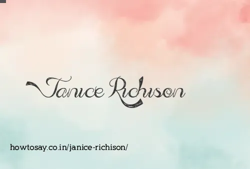 Janice Richison