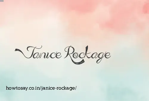 Janice Rockage