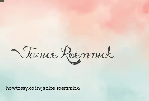 Janice Roemmick
