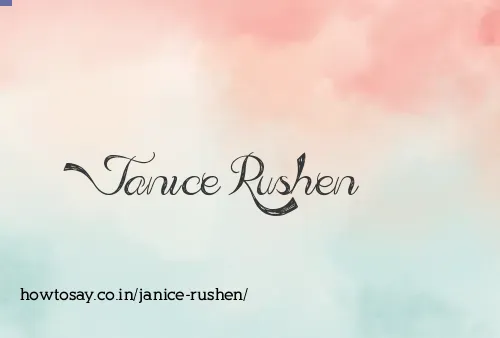Janice Rushen