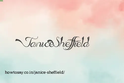Janice Sheffield