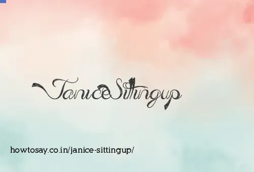 Janice Sittingup