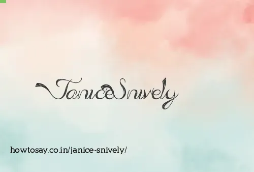 Janice Snively