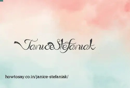 Janice Stefaniak