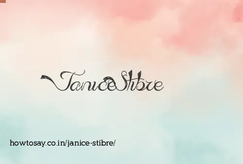 Janice Stibre