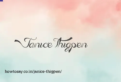Janice Thigpen
