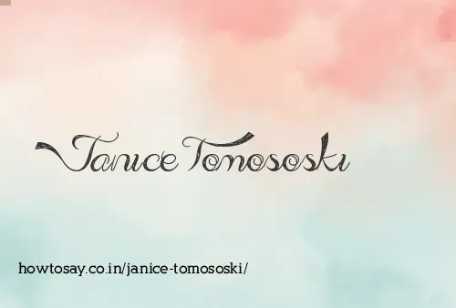 Janice Tomososki