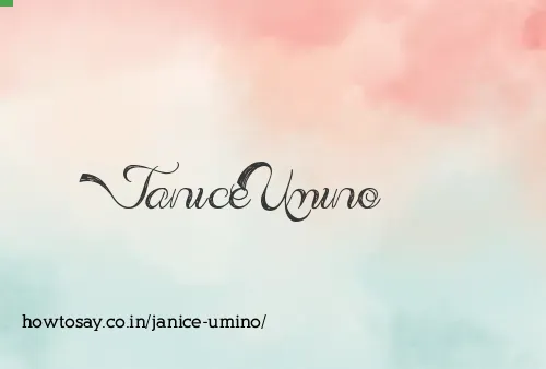Janice Umino