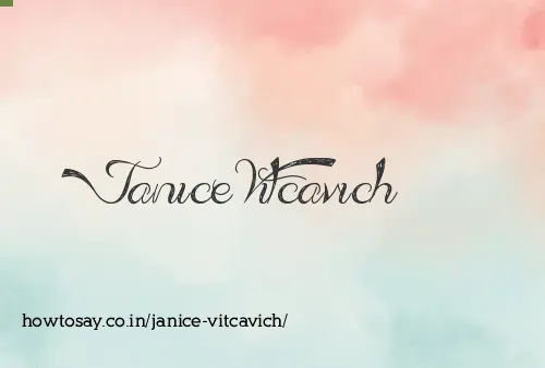 Janice Vitcavich