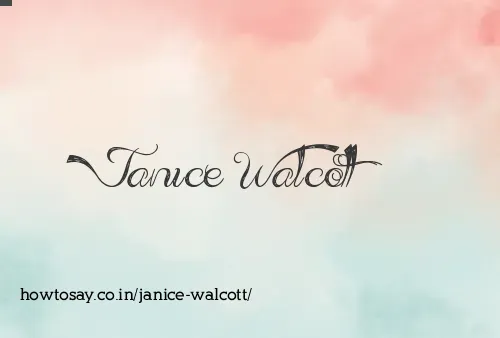 Janice Walcott
