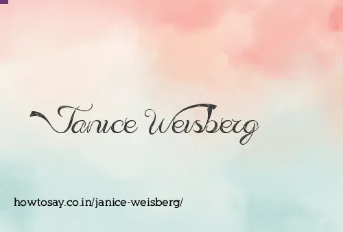 Janice Weisberg