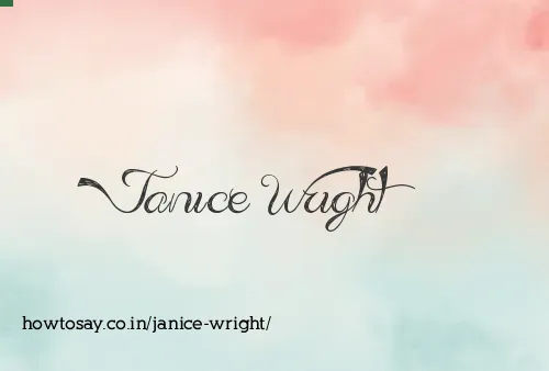 Janice Wright