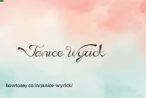 Janice Wyrick