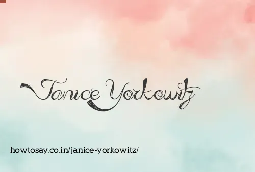 Janice Yorkowitz