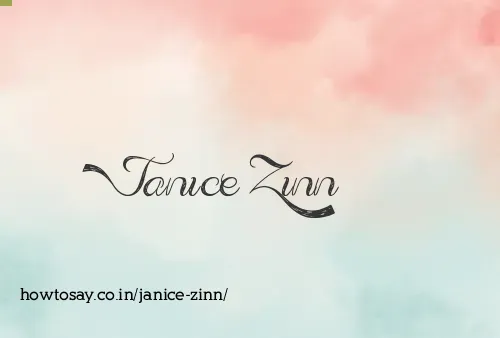 Janice Zinn