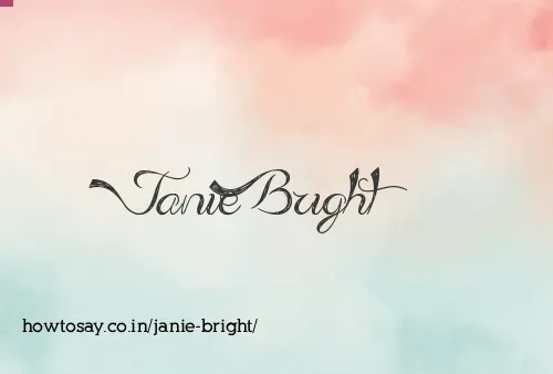 Janie Bright