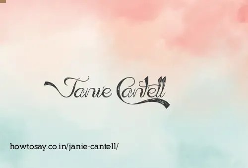 Janie Cantell
