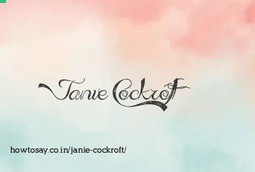 Janie Cockroft