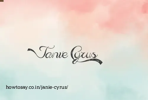 Janie Cyrus