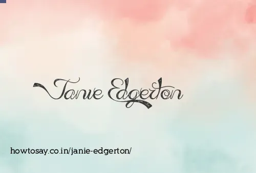 Janie Edgerton