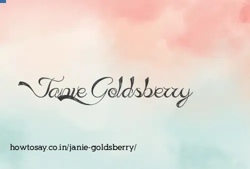 Janie Goldsberry