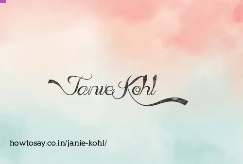Janie Kohl