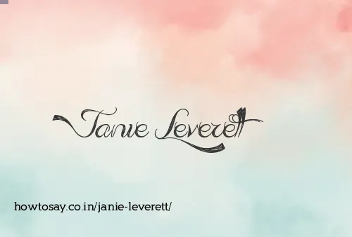 Janie Leverett