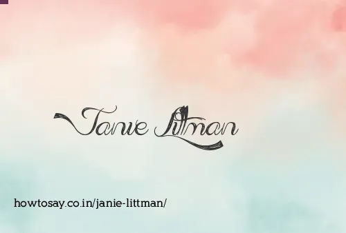 Janie Littman