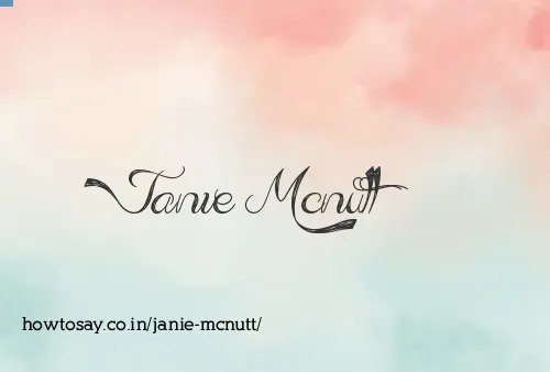 Janie Mcnutt